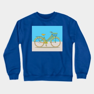 Retro Vintage Bicycle Biker Lover Crewneck Sweatshirt